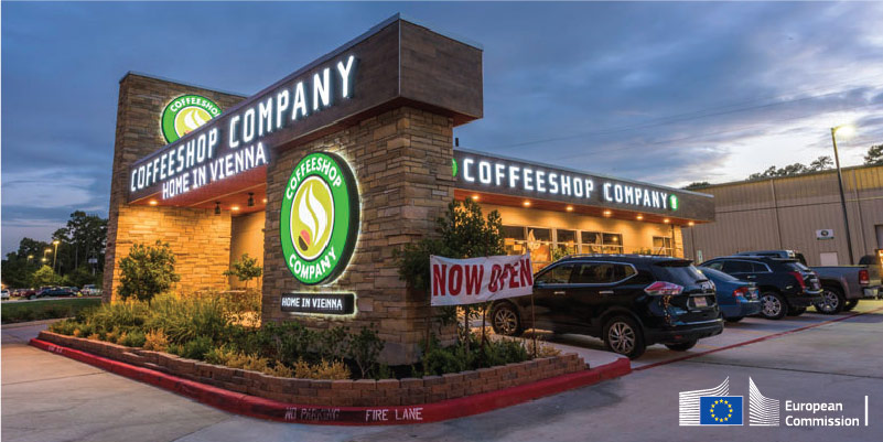 A branch of the Coffeeshop Company